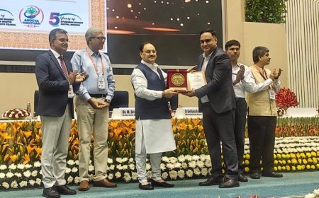 आयुष्मान भारत योजना के क्रियान्वयन में छत्तीसगढ़ को राष्ट्रीय सम्मान, पोर्टेबिलिटी क्लेम्स के निराकरण में उत्कृष्ट प्रदर्शन