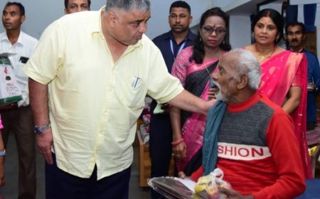 सेवा संकल्प अभियान के तहत आस्था निकुंज वृद्धाश्रम में वरिष्ठजनों को मिला अपनत्व और सम्मान