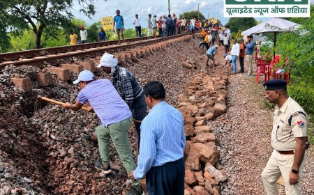 भारी बारिश से रेलवे ट्रैक प्रभावित, लाटाबोड़-गुंडरदेही के बीच 5 ट्रेनों का परिचालन रद्द या प्रभावित