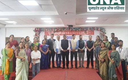 विश्व फार्मासिस्ट दिवस पर आंजनेय यूनिवर्सिटी में दो दिवसीय आयोजन, विद्यार्थियों ने दिखाई प्रतिभा