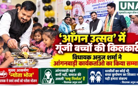 सिलयारी में ‘आँगन उत्सव’ का आयोजन, विधायक अनुज शर्मा ने आंगनबाड़ी कार्यकर्ताओं का किया सम्मान
