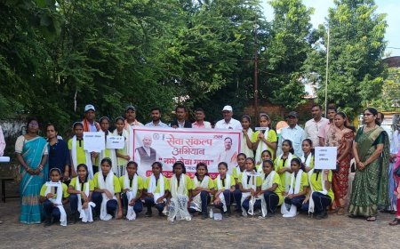 बोड़ला की बेटियों ने नुक्कड़ नाटक से दिया सेवा और जागरूकता का संदेश