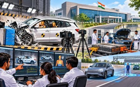 ऑटोमोबाइल सेक्टर में बड़ा बदलाव, GARC में 221 करोड़ से हाईटेक टेस्टिंग सुविधाओं का विस्तार