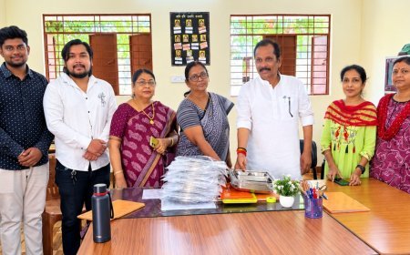 पिता की स्मृति में सत्येन्द्र सिंह राजपूत ने कातुलबोर्ड स्कूल को भेंट की 100 थालियां, राजपूत क्षत्रिय महासभा को 11 हजार का सहयोग
