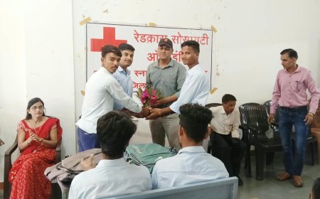 अमरवाड़ा शासकीय महाविद्यालय में रक्तदान जागरूकता एवं युवक रेडक्रास सदस्यता अभियान आयोजित