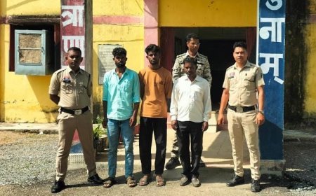 जमीन रजिस्ट्री के नाम पर फर्जी चेक से धोखाधड़ी, दामापुर पुलिस ने तीन आरोपियों को किया गिरफ्तार