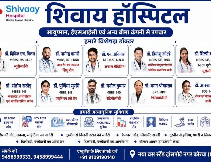 शिवाय हॉस्पिटल में 600 ग्राम के विशाल गर्भाशय की सफल लेप्रोस्कोपिक सर्जरी, डेढ़ साल की पीड़ा से मिली राहत