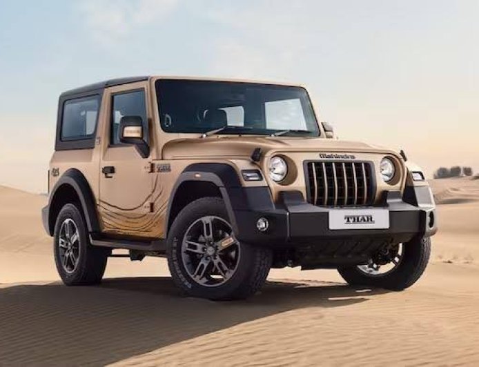 Mahindra Thar का नया अवतार लॉन्च के लिए तैयार, नई ग्रिल और आधुनिक फीचर्स से बदलेगा अंदाज