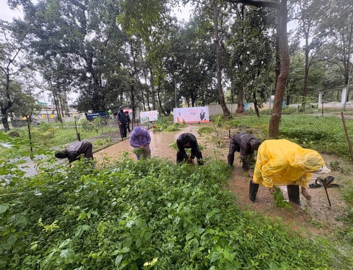 सेवा मेरा योगदान एवं स्वच्छता ही सेवा अभियान के तहत फरसगांव में चला विशेष स्वच्छता अभियान