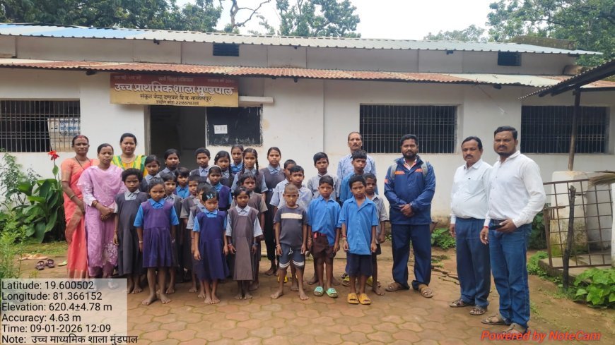 स्कूलों में शिक्षा व्यवस्था की हकीकत सामने आई, जिला पंचायत सदस्य राकेश उसेंडी ने किया औचक निरीक्षण