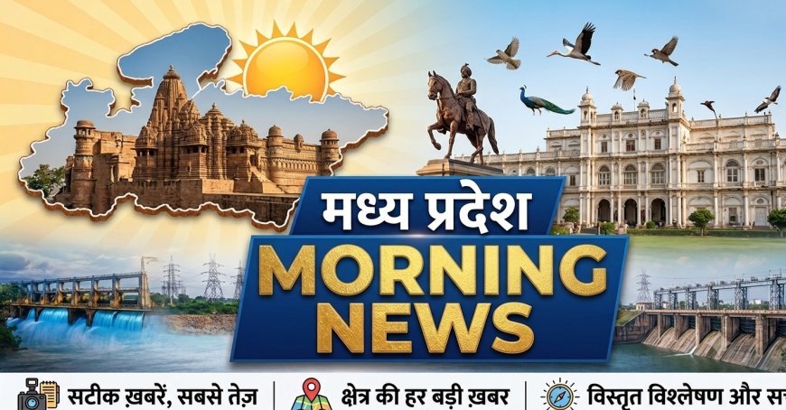 MP Morning News: CM मोहन यादव का भोपाल-ग्वालियर दौरा, पुलिस भर्ती, इंदौर मेट्रो और नामांतरण घोटाले पर बड़ी खबरें