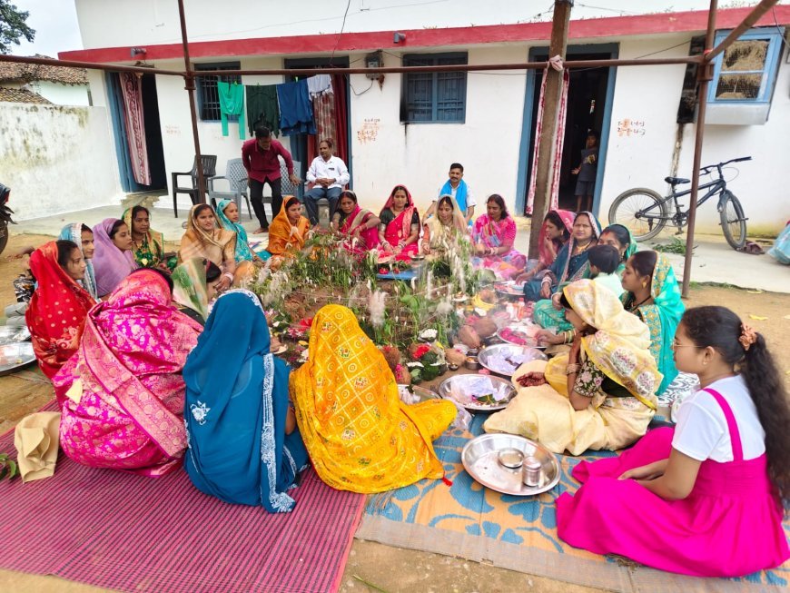 मैनपुर में श्रद्धा और उत्साह के साथ मनाया गया कमरछठ, माताओं ने संतान की सुख-समृद्धि के लिए रखा व्रत