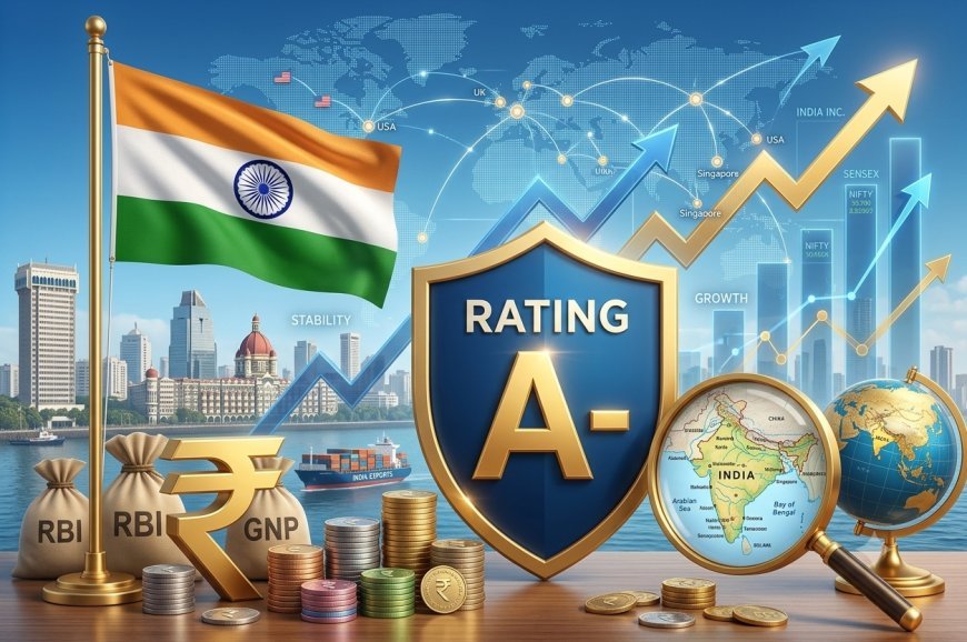 35 साल बाद भारत की रेटिंग में ऐतिहासिक उछाल, JCR ने BBB+ से बढ़ाकर A- किया