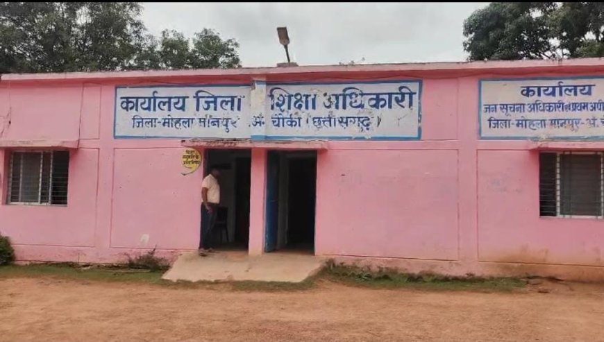 राज्यपाल पुरस्कार की चयन प्रक्रिया पर उठे सवाल, मोहला-मानपुर-अंबागढ़ चौकी में शिक्षा विभाग पर लगे गंभीर आरोप