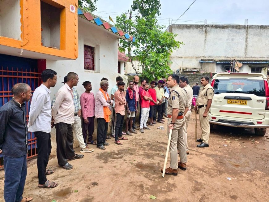 तिल्दा-नेवरा पुलिस का संवेदनशील इलाकों में सघन चेकिंग अभियान, 21 संदिग्ध व्यक्तियों पर प्रतिबंधात्मक कार्रवाई