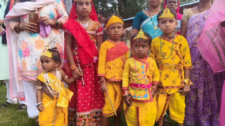 अबूझमाड़ के ओरछा में धूमधाम से मनी जन्माष्टमी, मटका फोड़ बना आकर्षण का केंद्र