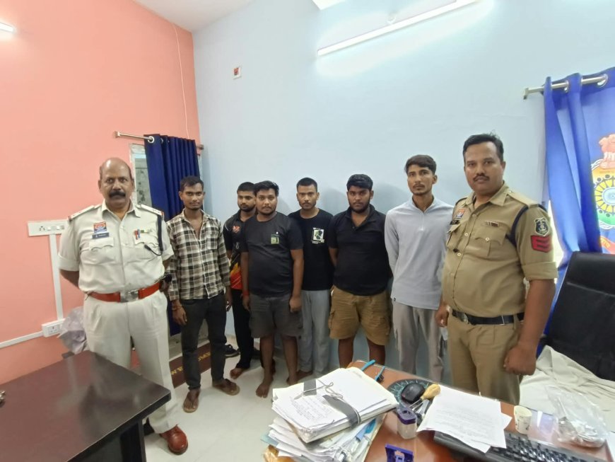 ऑपरेशन आघात में रायगढ़ पुलिस का बड़ा प्रहार, यूपी के 8 गांजा तस्कर गिरफ्तार