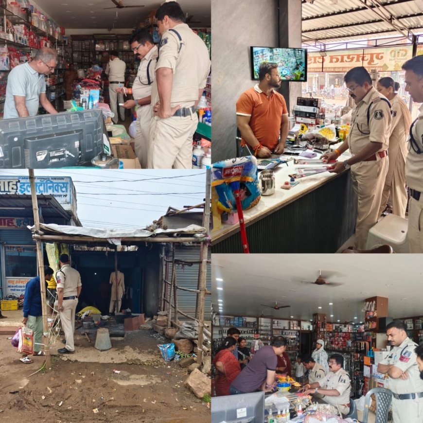 नाबालिगों के हाथों में चाकू पहुंचने से रोकने तिल्दा-नेवरा पुलिस का विशेष अभियान