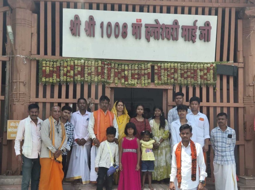 आस्था के धाम मां दंतेश्वरी के चरणों में सांसद महेश कश्यप ने परिवार संग की पूजा-अर्चना