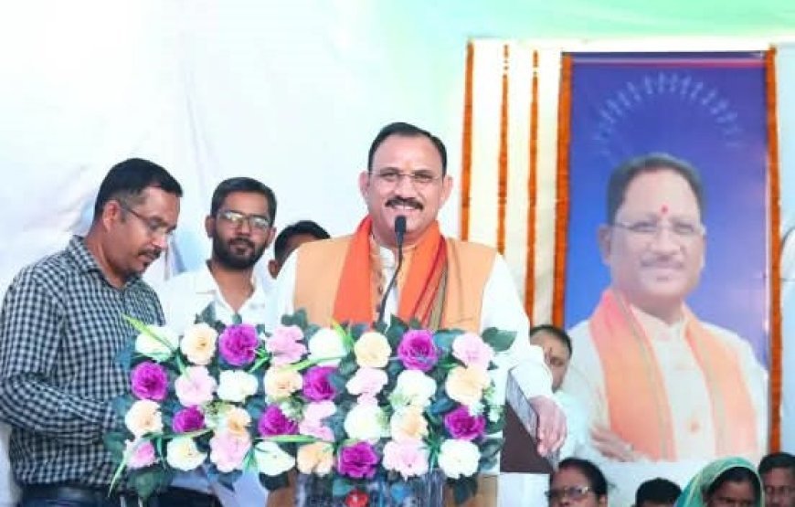 खड़गवां से ‘सक्षम एमसीबी सेवा संकल्प अभियान 2026’ का आगाज, स्वास्थ्य मंत्री ने किया वृहद स्वास्थ्य शिविर का शुभारंभ