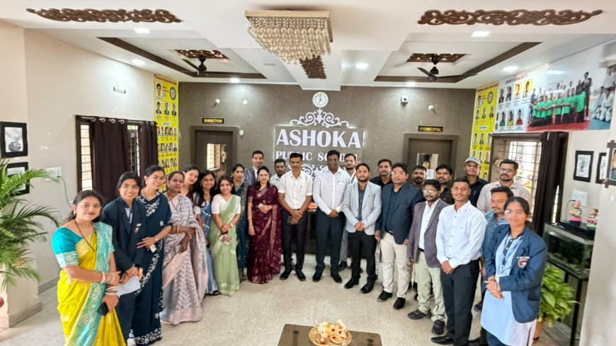 कृष्ण भक्ति और गुरु सम्मान के रंग में रंगा अशोका पब्लिक स्कूल, जन्माष्टमी और शिक्षक दिवस का हुआ भव्य आयोजन