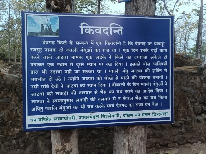 देवगढ़ किले के ऐतिहासिक बोर्ड को लेकर उठे सवाल, राजा जाटबा के इतिहास पर तथ्यात्मक चर्चा की मांग