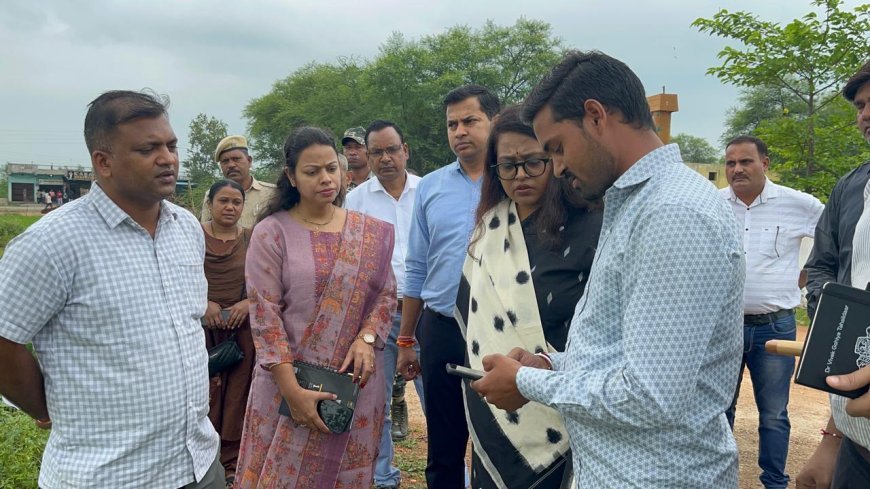 डिजिटल क्रॉप सर्वे समय-सीमा में पूरा करें, कोई भी किसान न छूटे: कलेक्टर तुलिका प्रजापति