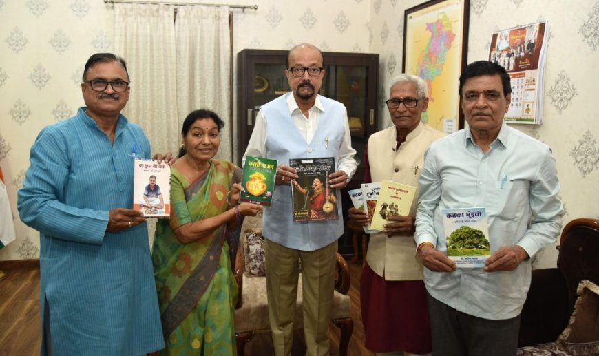 छत्तीसगढ़ी को आठवीं अनुसूची में शामिल कराने की मांग, राजभवन पहुंचे भाषाविद्; राज्यपाल ने समिति गठन की कही बात