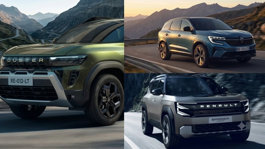 Renault की भारतीय बाजार में बड़ी वापसी, Duster Hybrid समेत नई SUVs से Hyundai-Toyota को देगी चुनौती