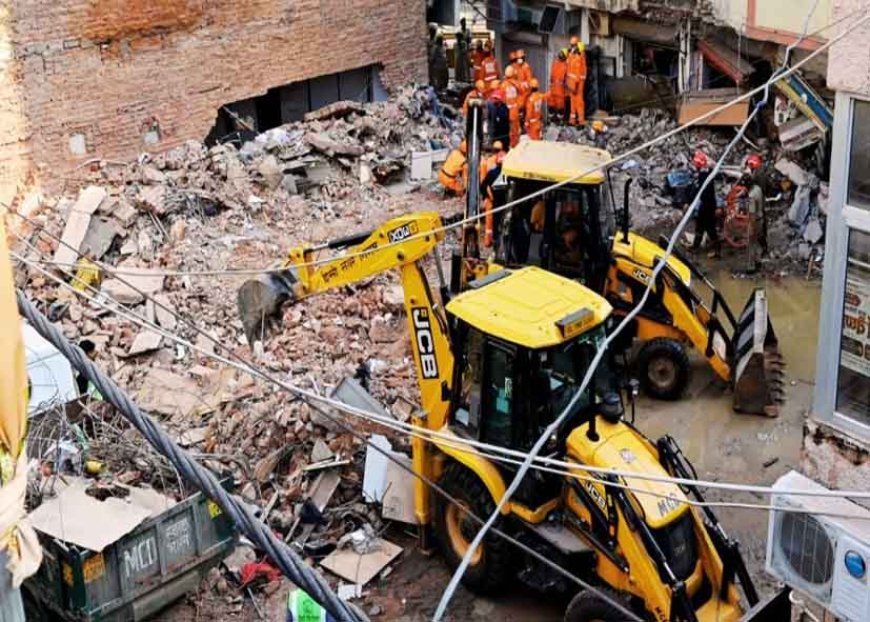 सत्य निकेतन हादसे के बाद MCD का बड़ा एक्शन, 24 संपत्तियां ध्वस्त, 7 सील और 35 को नोटिस
