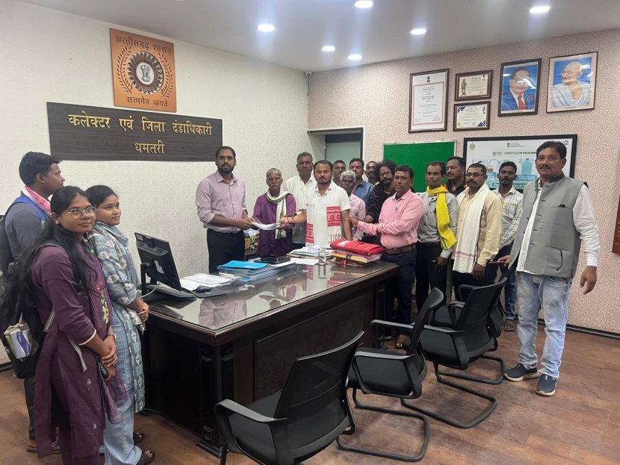 वन संसाधनों के संरक्षण और सतत प्रबंधन की कार्ययोजना को मंजूरी की मांग, सामुदायिक वन समितियों ने सौंपा ज्ञापन