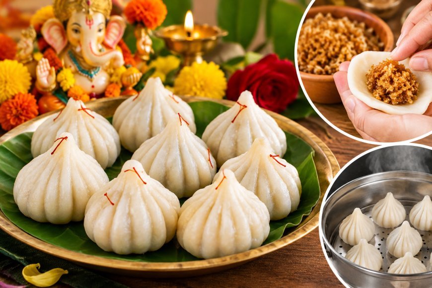 Ganesh Chaturthi Special: बप्पा को भोग लगाने के लिए बनाएं उकडीचे मोदक, आटा नहीं फटेगा अपनाएं ये आसान तरीका