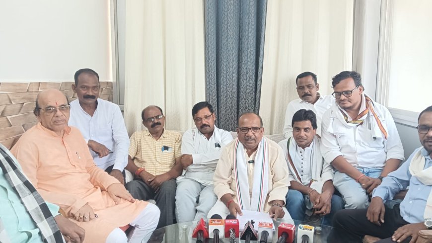 अंबागढ़ चौकी में इंद्रशाह मंडावी का भाजपा सरकार पर हमला, सड़क, स्कूल और DMF खर्च को लेकर उठाए सवाल