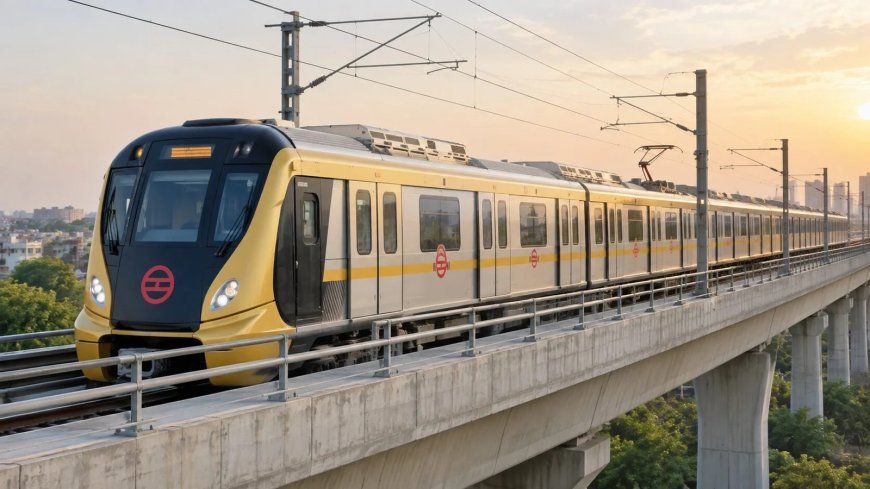 Delhi Metro Golden Line: दिसंबर तक शुरू हो सकता है तुगलकाबाद-संगम विहार सेक्शन, 83% सिविल वर्क पूरा
