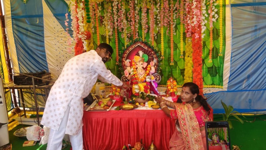 आर्यन वर्ल्ड स्कूल में भक्तिभाव से हुआ श्री गणपति पूजन, छात्र-छात्राओं ने उत्साह से लिया हिस्सा