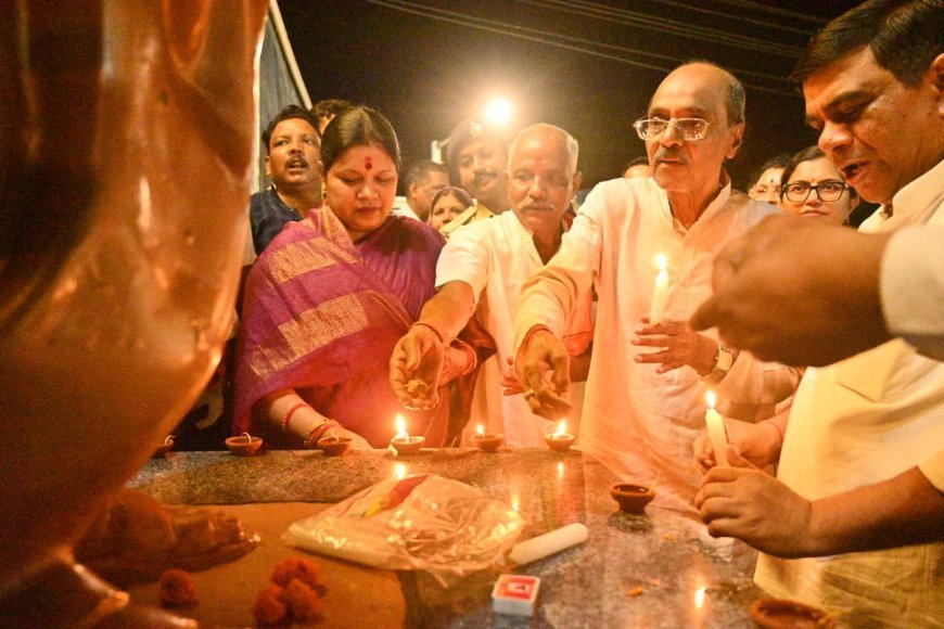 सेवा संकल्प अभियान: 4 लाख दीपों से जगमगाया जिला सक्ती, गांव-गांव और घर-घर प्रज्ज्वलित हुआ ‘आशीर्वाद का दीया’