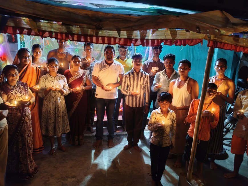 प्रधानमंत्री नरेंद्र मोदी के जन्मदिन पर आशीर्वाद के दीपों से जगमगाया जैतपुरी, हर वर्ग में दिखा उत्साह