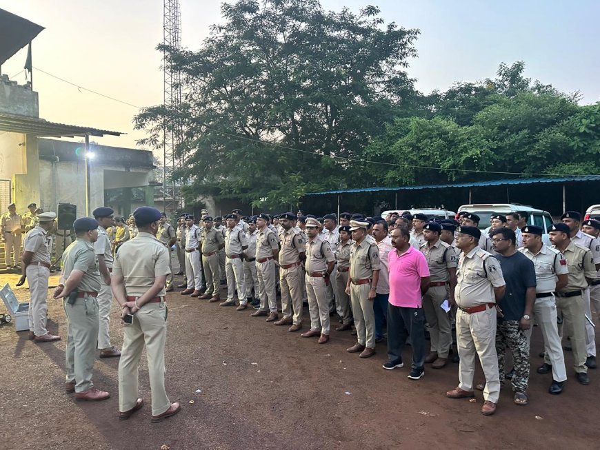 दुर्ग केंद्रीय जेल में सुबह-सुबह छापा, 2 मोबाइल समेत प्रतिबंधित सामान बरामद