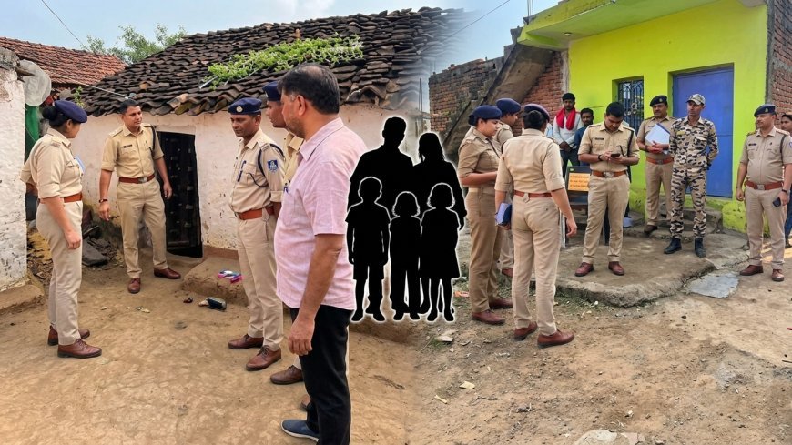दमोह में पिता पर पत्नी और तीन बच्चों की हत्या का आरोप, चार मौतों से मचा हड़कंप
