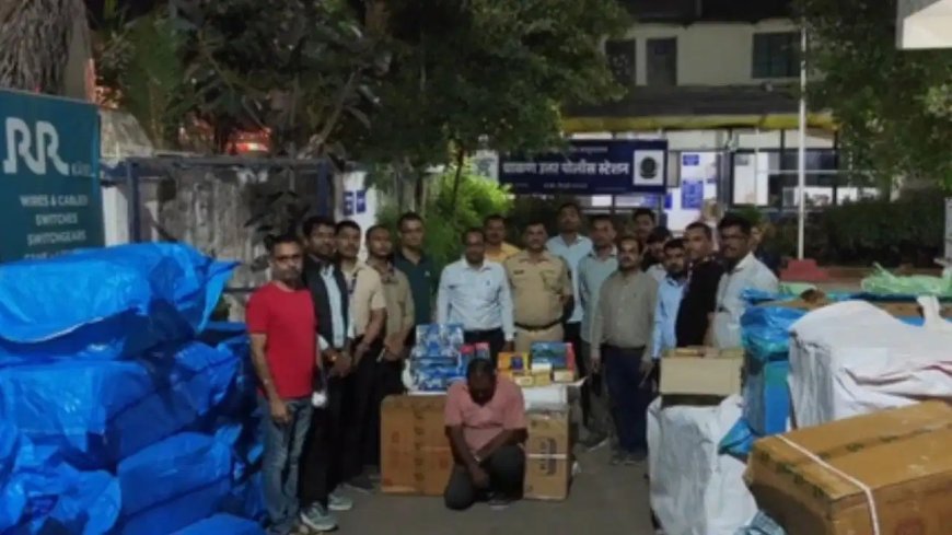 महाराष्ट्र में FDA की बड़ी कार्रवाई, छह घंटे पीछा कर 1.13 करोड़ का प्रतिबंधित गुटखा-पान मसाला जब्त, पांच पर FIR