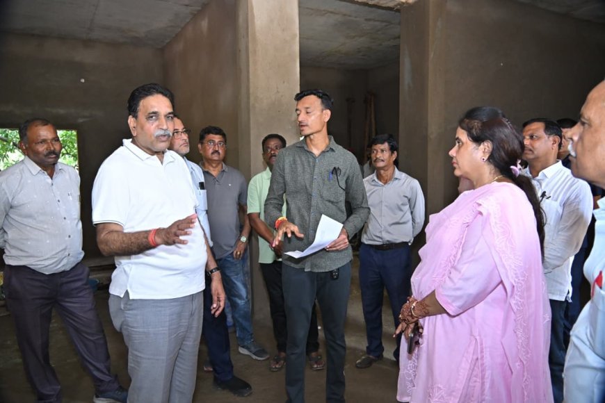 रायपुर पश्चिम में विकास कार्यों का जायजा, राजेश मूणत ने अधिकारियों को समयसीमा में काम पूरा करने के दिए निर्देश