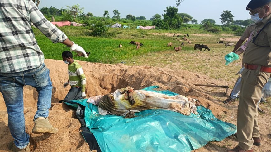 तर्रा में महिला की संदिग्ध मौत, चार दिन बाद कब्र से निकाला गया शव