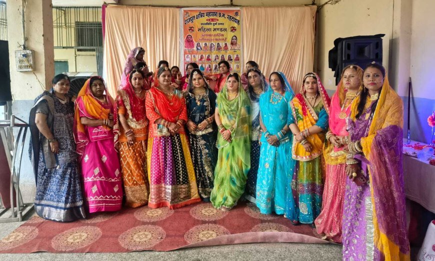 दुर्ग में राजपूत समाज का भादो तीज मिलन समारोह संपन्न, नेहा राजपूत बनीं तीज क्वीन