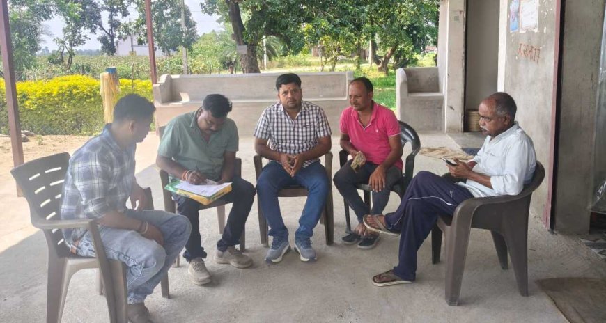 बलरामपुर में स्मार्ट मीटर और बढ़े बिजली बिल को लेकर कांग्रेस का गांव-गांव अभियान