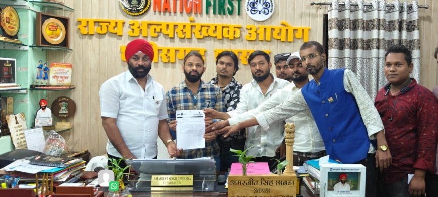 गुजराती स्कूल प्रबंधन के खिलाफ हुसैनी सेना ने अल्पसंख्यक आयोग और वक्फ बोर्ड में की शिकायत