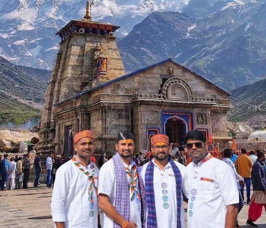 बेमेतरा के स्काउट मास्टर्स ने पूरा किया केदारनाथ-बद्रीनाथ एडवेंचर ट्रेक, 17 किमी की चुनौतीपूर्ण यात्रा