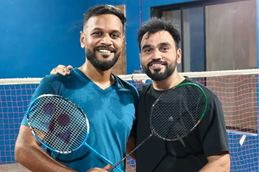 आनंदभूमि में बैडमिंटन प्रतियोगिता का समापन, हेमसागर-प्रतीक की जोड़ी बनी विजेता