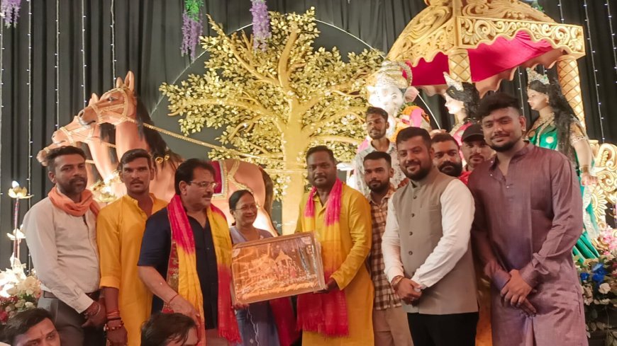 गणेशोत्सव में समाजसेवी कुबेर राठी ने सपत्निक की महाआरती, प्रदेश की सुख-समृद्धि की कामना