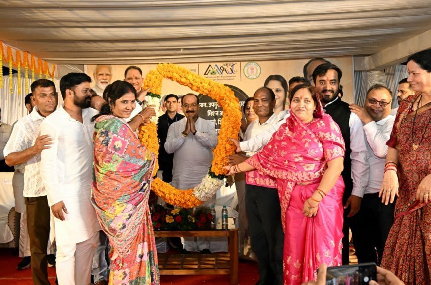 उप मुख्यमंत्री अरुण साव ने सरायपाली में 175 करोड़ के विकास कार्यों का किया लोकार्पण-भूमिपूजन