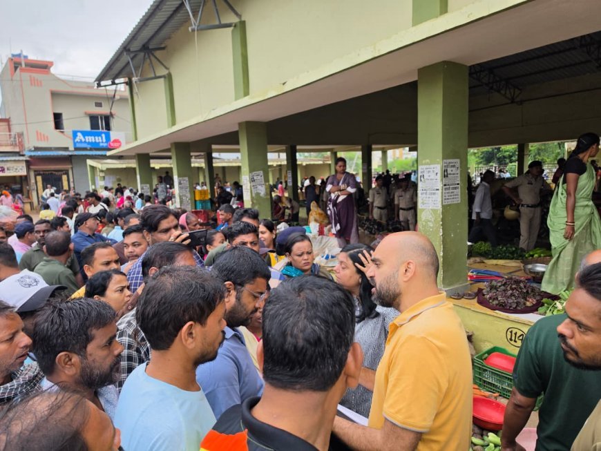 भाटागांव बाजार निर्धारित स्थल पर शिफ्ट, मुख्य मार्ग अतिक्रमणमुक्त, बाजार परिसर में नो-व्हीकल जोन लागू
